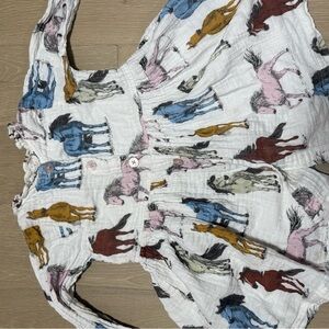 Pink Chicken Horses Dress